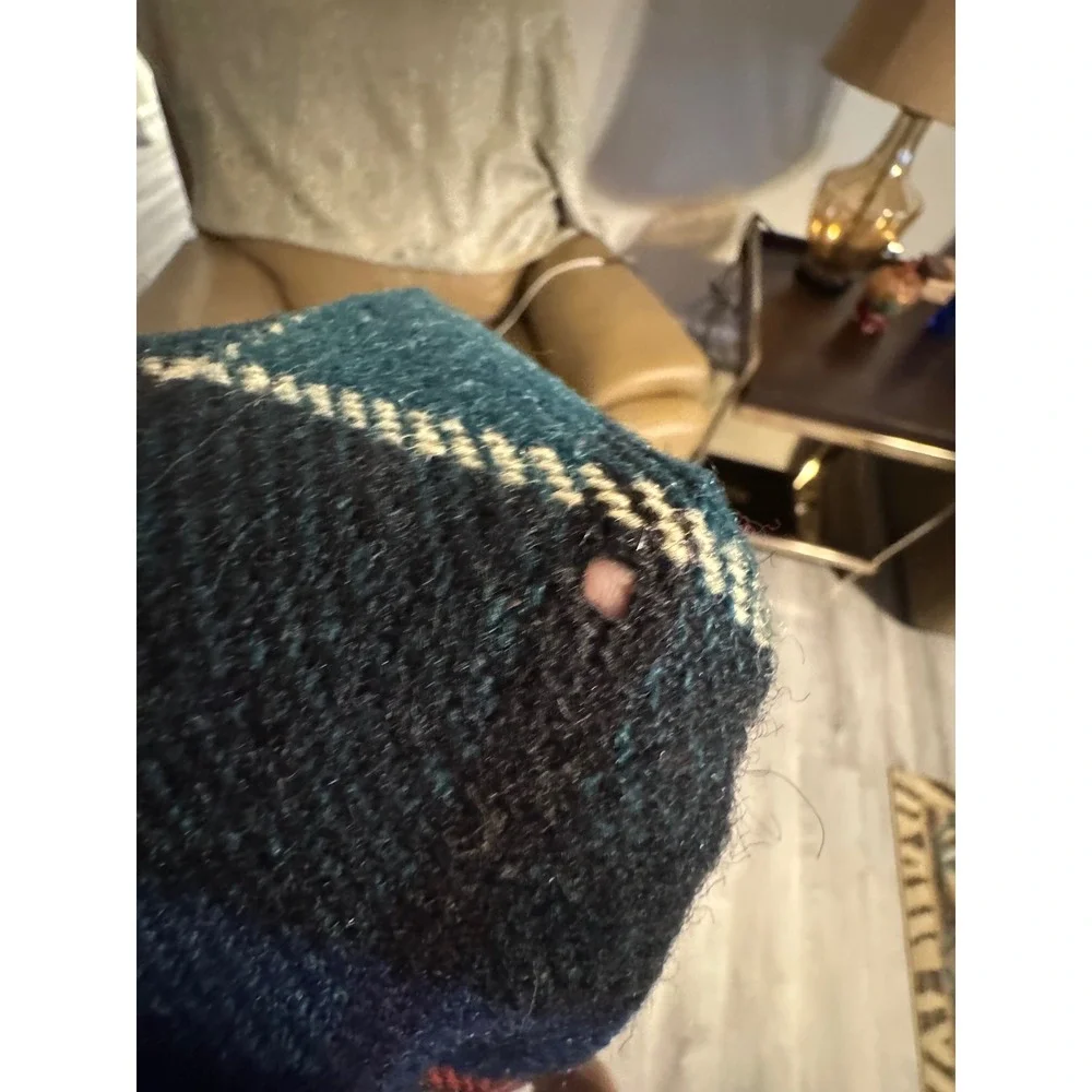 Vintage wool throw